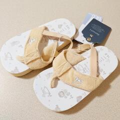 新品 Cottoli コトリ サンダル 14.0cm 海水浴 ア...