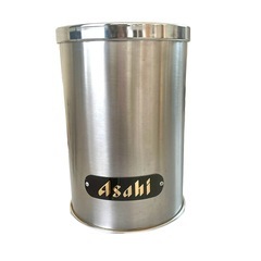 【非売品】アサヒ❤ワイン・シャンパンクーラー　ステンレス　昭和レトロの画像