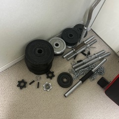 ウェイトトレーニング器具一式