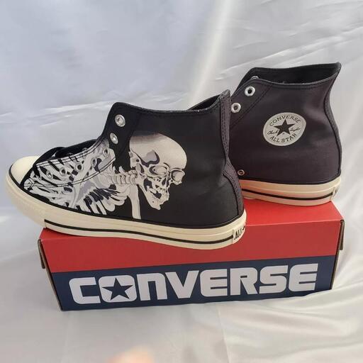 コンバース ALL STAR R UKIYOEPRINT HI スカル 30cm US11.5