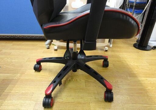 お値下げ！② ゲ―ミングチェア 昇降式 SeAGA セアガ レッド×ブラック