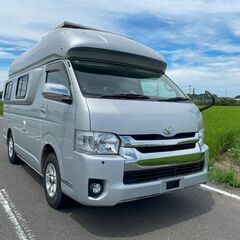 キャンピングカー★ハイエースワゴン★4WD★ナビTVバックモニタ...