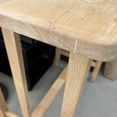 K2407-705 サイドテーブル キズ・汚れあり グラつきあり 中古の画像