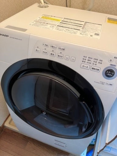 sharp es s7f 洗濯乾燥機