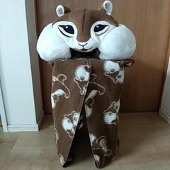 ちょリス　かぶり物　ブランケット