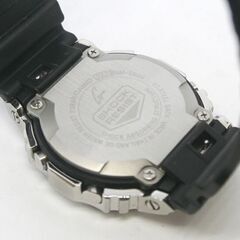 動作品 CASIO G-SHOCK GM-5600-1JF メタルベゼル ラバーバンド デジタル腕時計 反転液晶 カシオ Gショック 札幌市 清田区 平岡の画像