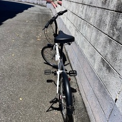 折りたたみ自転車の画像