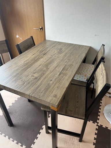 4人用ダイニングテーブルセット！美品です！