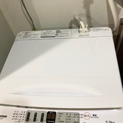 【2021年製、ほぼ新品に近いです】洗濯機5.5キロの画像