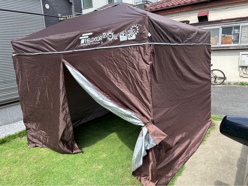フィールドア　テント　タープ　2.5m  フルオプション仕様