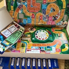 人生ゲーム　ボードゲームの画像