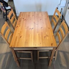 【引取待ち】IKEA ダイニングセット JOKKMOKK