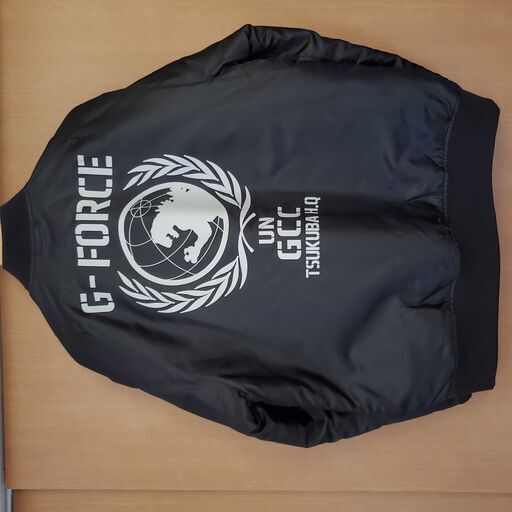 未使用タグ付き　ゴジラ MA-1 フライトジャケット L　Gフォース　レア　希少