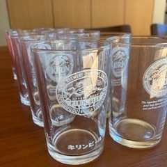レトロなグラス34点（キリンビール10点、サッポロビール24点）