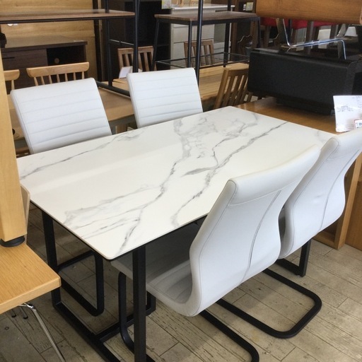 匠工芸 ダイニングセット BANシリーズ テーブル幅160㎝ ハイバック