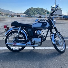 バイク　原付　ヤマハ　YB-1の画像