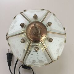 ○【通電・動作確認済】卓上照明 照明 ライト クマ ベア 熊 柄 アンティーク風 インテリア 家具 中古品(NF240728)360-405-②の画像