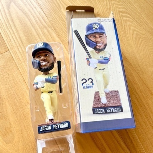 LA DODGERS 23 JASON HEYWARDバブルヘッド人形