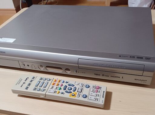 DVDプレーヤー　シャープ AQUOS　DV-AC32 リモコンあり　（値引き可）