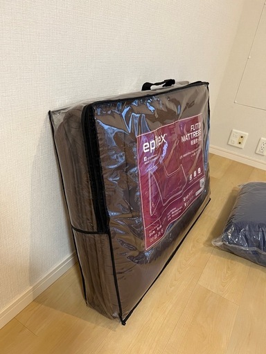 シングルサイズ EPITEX 日本製布団マットレス + 無料プレゼント (掛け布団). Single size EPITEX Japanese futon mattress + Free present (comforter)
