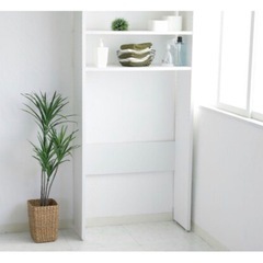 【ニトリ】突っ張り式洗濯機ラックの画像