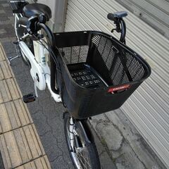 [Panasonic]GYUTTO mini(ギュット・ミニ)20吋電動アシスト自転車 12Ahバッテリー+充電器+キー2本付(アクティブホワイト)の画像