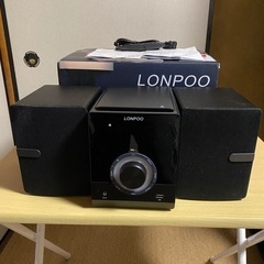 美品　LONPOO CDミニコンポ LP-886