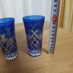 京切子グラスペアの画像