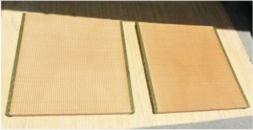 畳　2枚　H6.5×W97×D91㎝　和室　茶室　い草　和空間　たたみ　置き畳　　タタミ