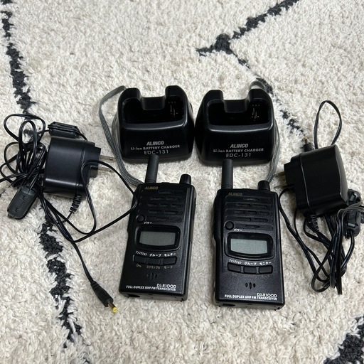 アルインコ 無線機 DJ-R100D 2台セット