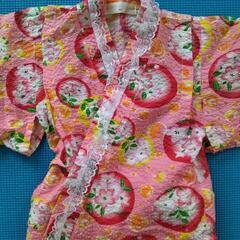 未使用　女の子浴衣95サイズの画像