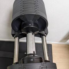 FLEXBELLフレックスベル ダンベル32キロ可変式ダンベル2個セット4キロ刻みスタンド付き32kg の画像