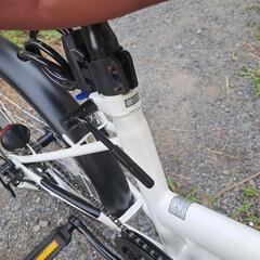 自転車　折り畳み　20インチ　切り替え付きの画像