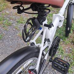 自転車　折り畳み　20インチ　切り替え付きの画像