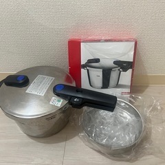 フィスラー 旧タイプ 圧力鍋 ビタクイック 4.5L (蒸し器・...