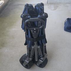 DABADA  大型キャリーワゴン　ネイビーの画像