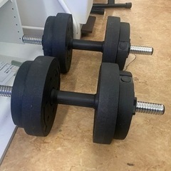 ダンベルセット 7.5キロ×2=15kg   　　リサイクルショ...