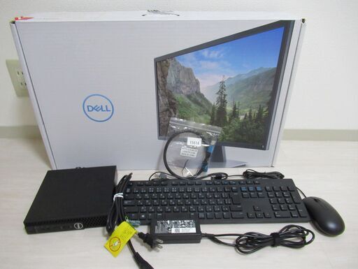 省スペースPC DELLパソコン モニタ付きセット
