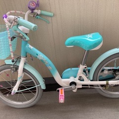 あげます！アイデス　アリエル　子供自転車16インチ！