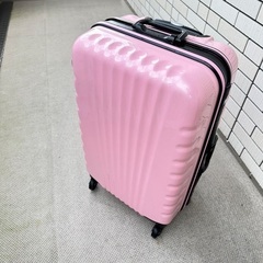 キャリーバッグ ピンク