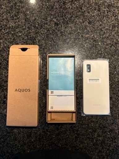 AQUOS wish3 White 新品　未使用
