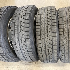 ホンダ純正スチールホイールと冬タイヤ フリード BS VRX 185/65R15 4本