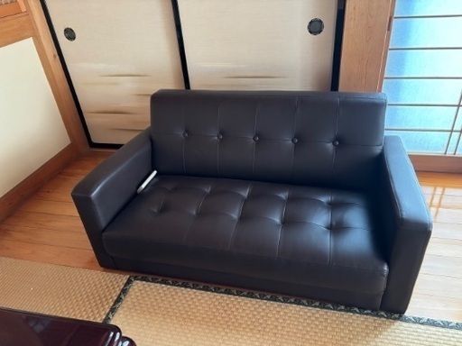 引き取り限定 ソファー 黒