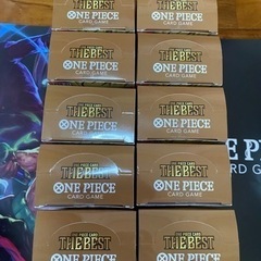 【10BOX】ワンピースカードゲーム the best  新品未開封 テープ付き の画像