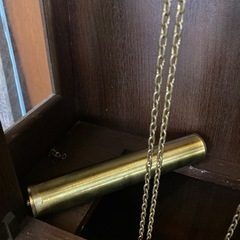 アンティーク風柱時計の画像