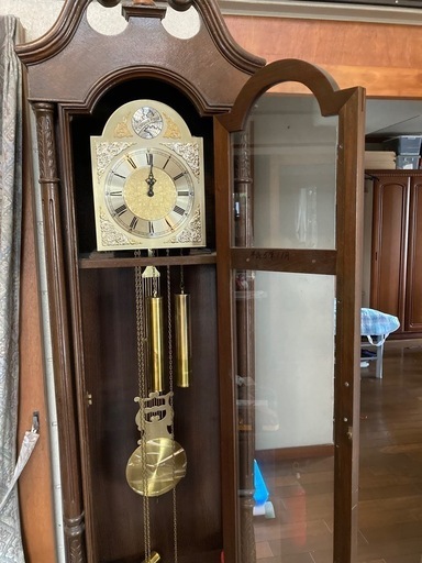 アンティーク風柱時計