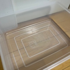 大型タッパーLL 食品用容器　45.5cmの画像