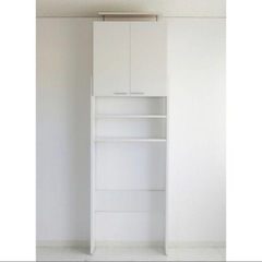 【ニトリ】突っ張り式洗濯機ラックの画像