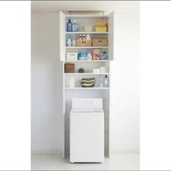 【ニトリ】突っ張り式洗濯機ラックの画像