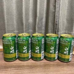 サントリープレミアムハイボール　白州350ml缶×5本